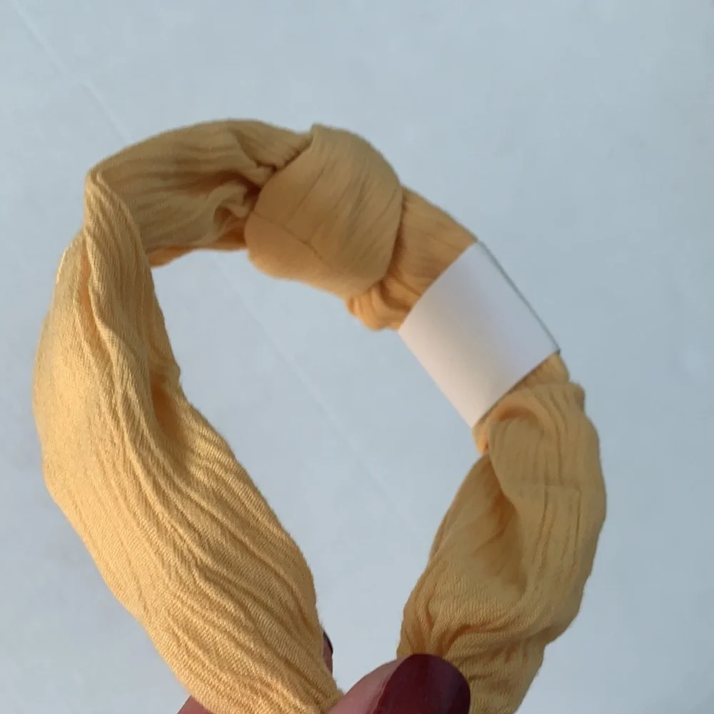 NEW Joie yellow headband